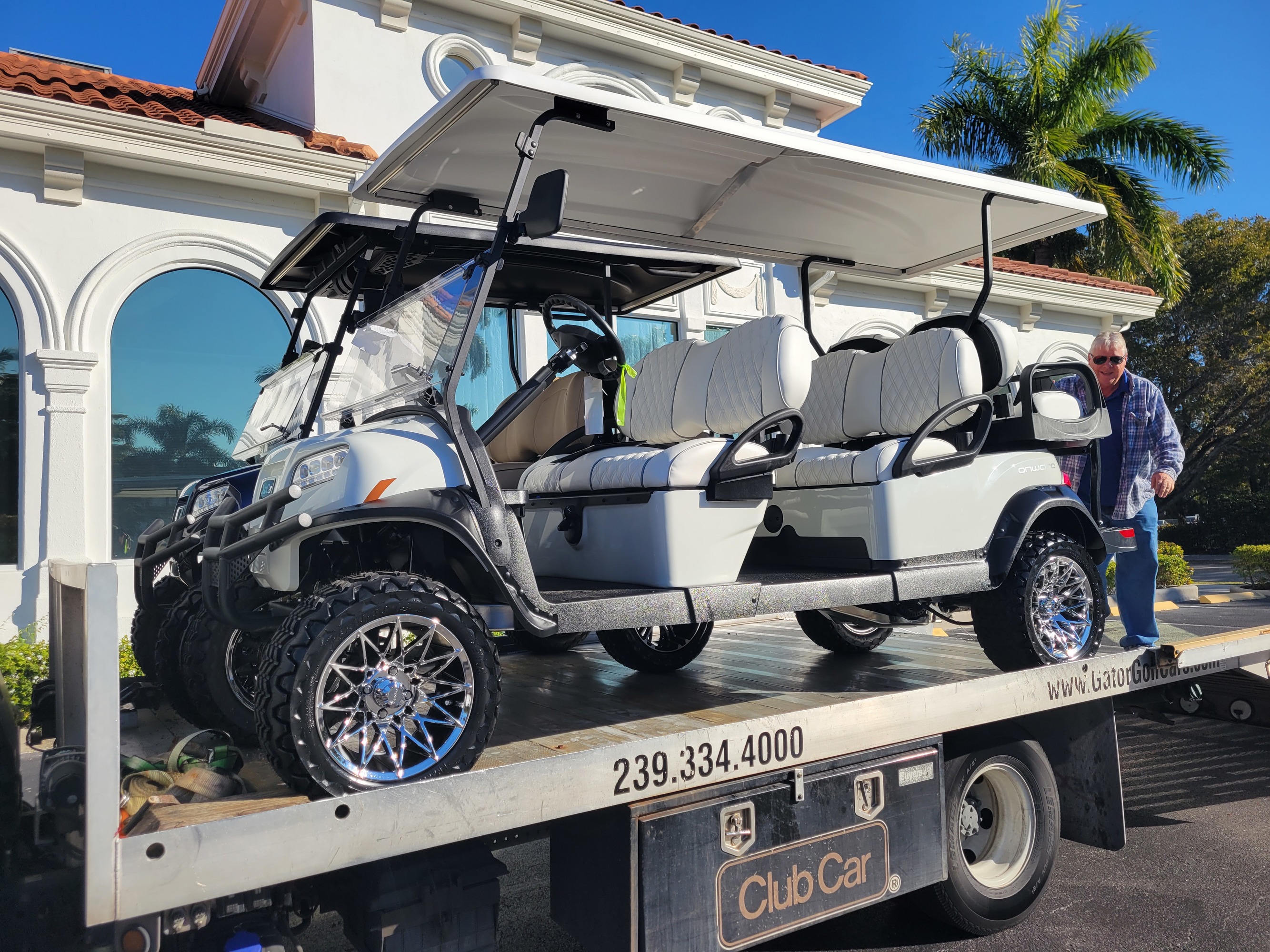 Service Department  Gator Golf Cars  Naples Florida